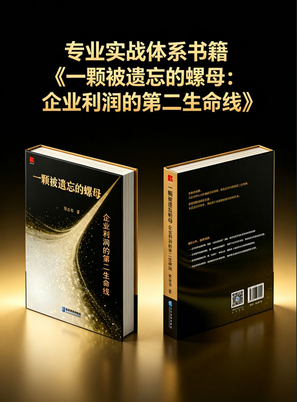 专业实战体系书籍《一颗被遗忘的螺母：企业利润的第二生命线》88元/本