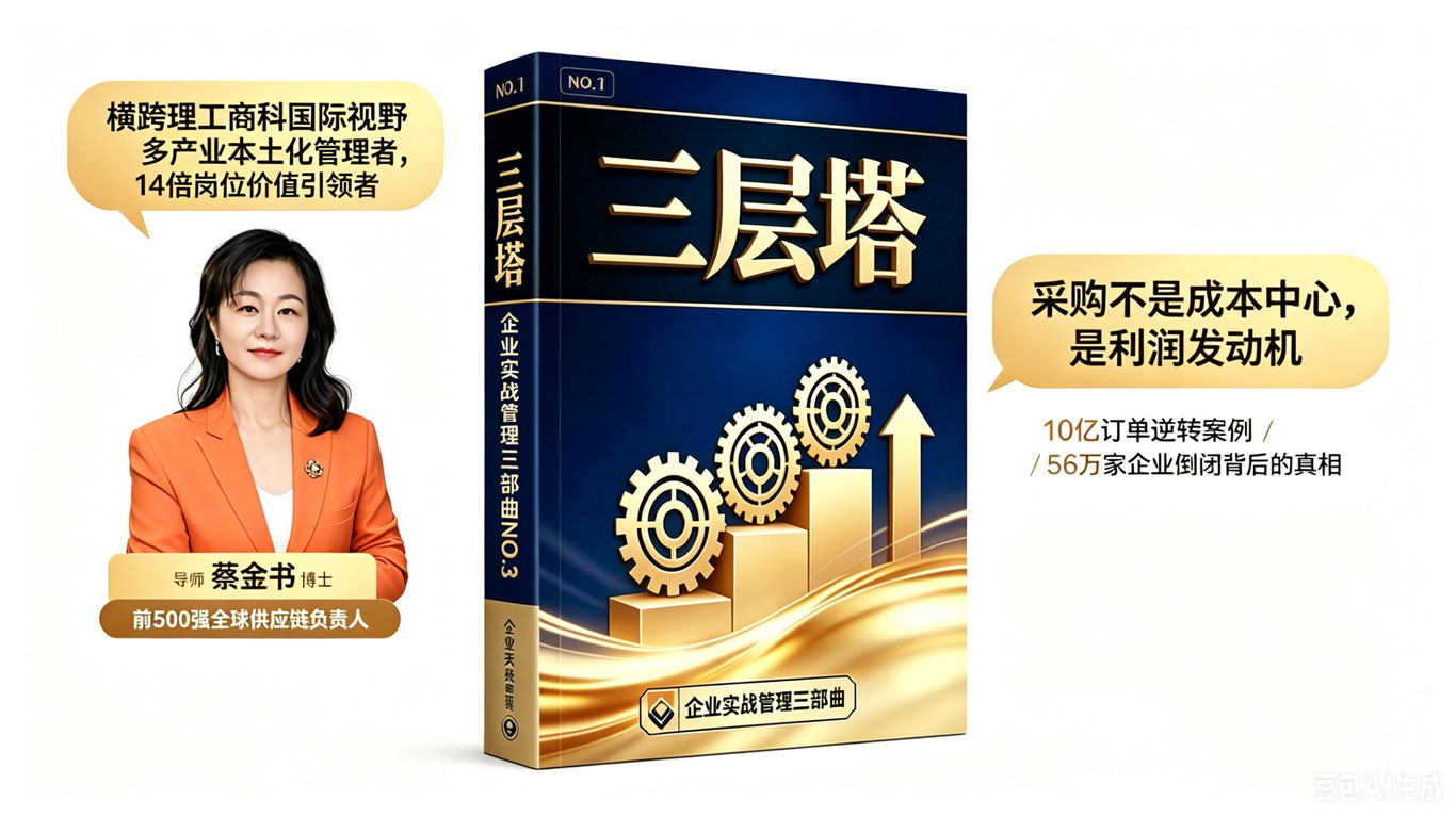三链合一的企业采购供应链战略体系课程